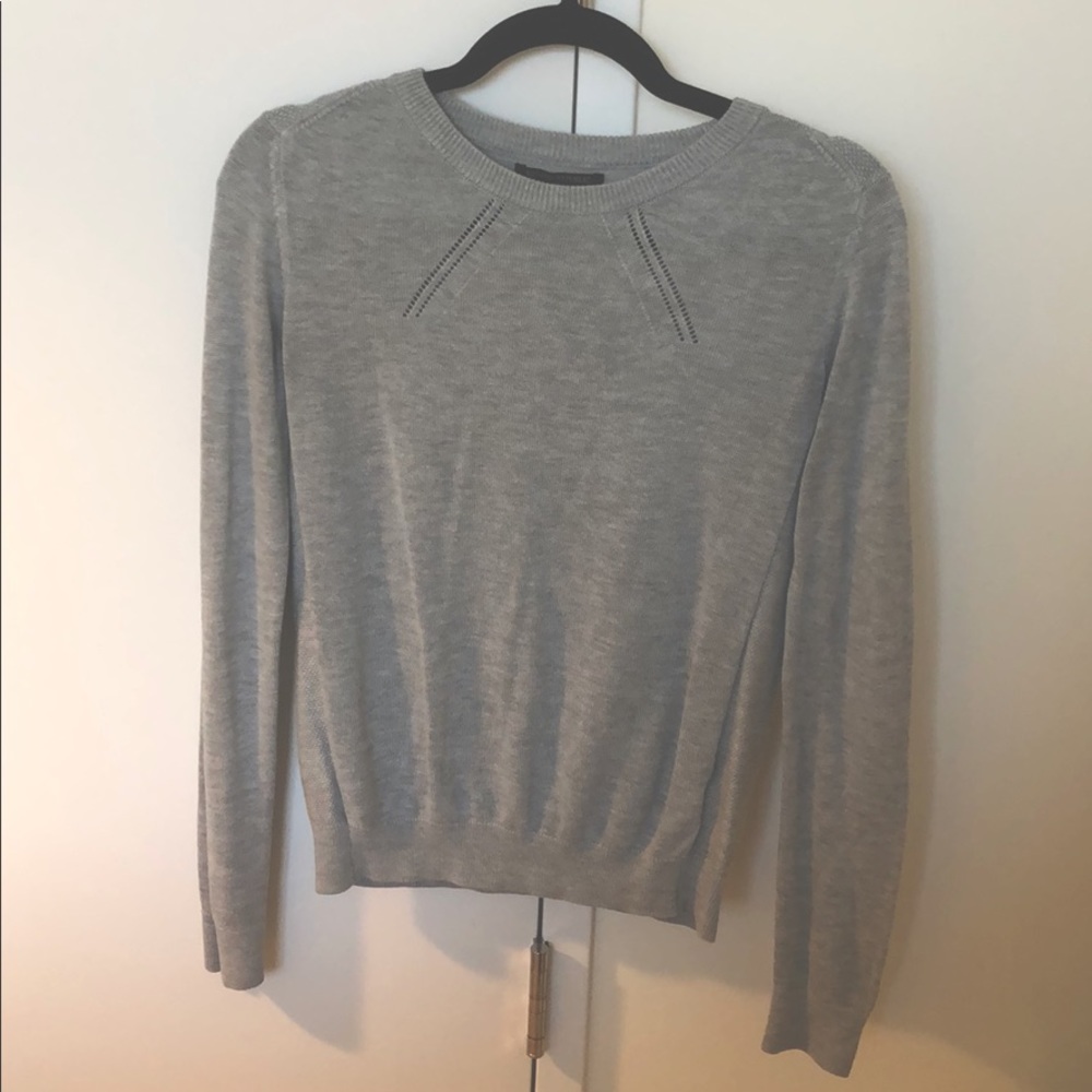 BR grey sweater